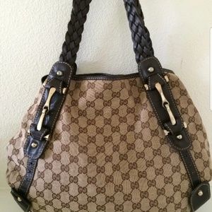 Authentic Pelham Horsebit Tote Hobo